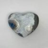 medium Heart Puffed Druze Agate medium Heart Puffed Druze Agate