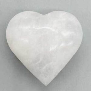 1 1/2″ Calcite, Pink heart