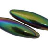 60mm Rainbow Magnetic Hematite Oval pair 60mm Rainbow Magnetic Hematite Oval pair