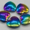 1 3/4″ Hematite, Rainbow heart 1 3/4″ Hematite, Rainbow heart