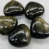 2″ Obsidian, Golden heart 2″ Obsidian, Golden heart