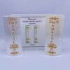 Namaste Selenite harmonizer (set of 2) Namaste Selenite harmonizer (set of 2)