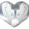 3″ Selenite heart , Angel Wings 3″ Selenite heart , Angel Wings