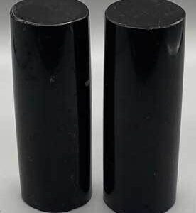 Tourmaline, Black harmonizer (set of 2)
