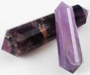Amethyst Point double terminated  2″