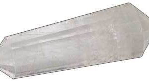 Double Terminated Quartz Point 2″ 16 faceted