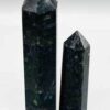 3+” Biotite, Black with blue light in it obelisk 3+” Biotite, Black with blue light in it obelisk