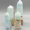 1 kg 3-5″ (4-4/pk) Caribbean Calcite obelisk 1 kg 3-5″ (4-4/pk) Caribbean Calcite obelisk