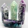 ~1# Fluorite, natural 1 side obelisk ~1# Fluorite, natural 1 side obelisk