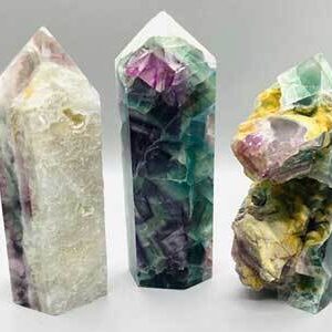 ~1.8# Fluorite, natural 1 side obelisk