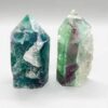 ~.4# Fluorite, natural 1 side obelisk