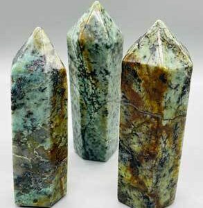 ~4″ Turquoise, African obelisk