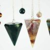 Assorted Faceted 6 side pendulum Assorted Faceted 6 side pendulum
