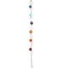 Selenite 7 Chakra pendulum Selenite 7 Chakra pendulum