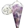 6-sided Amethyst pendulum 6-sided Amethyst pendulum