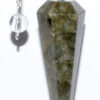 6-sided Labradorite pendulum 6-sided Labradorite pendulum