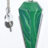 6-sided Malachite pendulum 6-sided Malachite pendulum