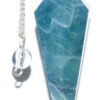 6-sided Green Fluorite pendulum 6-sided Green Fluorite pendulum