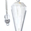 6-sided Scolecite pendulum 6-sided Scolecite pendulum