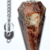 6-sided Garnet pendulum 6-sided Garnet pendulum