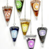 6-sided 7 Chakra orgone pendulum (7 pcs) 6-sided 7 Chakra orgone pendulum (7 pcs)
