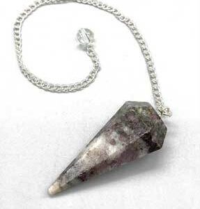 6-sided Rubt Feldspar pendulum