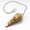6-sided Aragonite pendulum 6-sided Aragonite pendulum