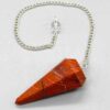 6-sided Snake Skin Agate pendulum 6-sided Snake Skin Agate pendulum