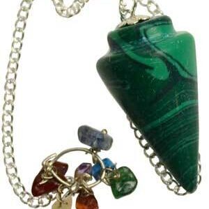 Malachite pendulum