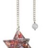 Merkaba Garnet Orgone pendulum Merkaba Garnet Orgone pendulum