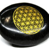 Tourmailne Flower of Life palm stone Tourmailne Flower of Life palm stone