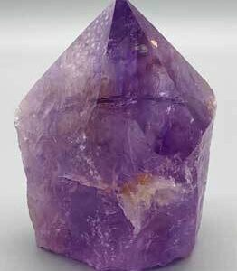 Amethyst top polished point