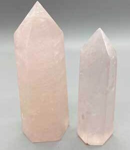 1 lb Rose Quartz Point 2-5″