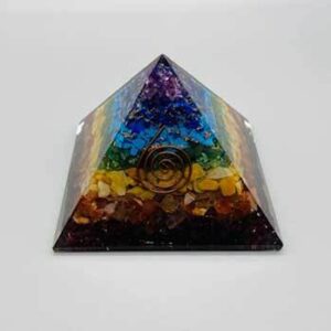 63mm Orgone Chakra pyramid