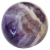 40mm Amethyst, Chevron sphere 40mm Amethyst, Chevron sphere