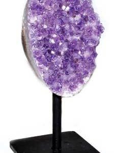 Amethyst on metal stand (B quality)
