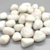 1 lb Agate, Whitw tumbled stones