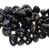 1 lb Black Onyx tumbled stones 1 lb Black Onyx tumbled stones