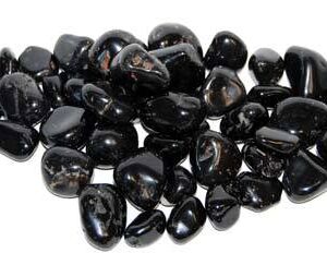 1 lb Black Onyx tumbled stones