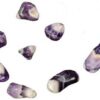 1 lb Chevron Amethyst tumbled stones 1 lb Chevron Amethyst tumbled stones