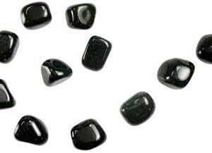 1 lb Green Goldstone tumbled stones