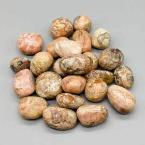 1 lb Jasper, Picasso tumbled stones