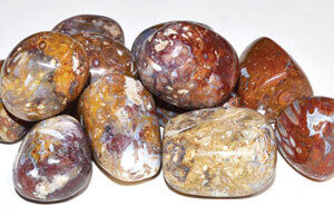 1 lb Jasper, Plum tumbled stones