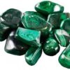 1 lb Malachite tumbled stones 1 lb Malachite tumbled stones
