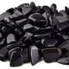 1 lb Black Obsidian tumbled stones 1 lb Black Obsidian tumbled stones