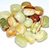 1 lb Onyx, Green tumbled stones 1 lb Onyx, Green tumbled stones
