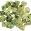 1 lb Prehnite w Epidote tumbled stones 1 lb Prehnite w Epidote tumbled stones