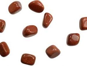 1 lb Red Goldstone tumbled stones