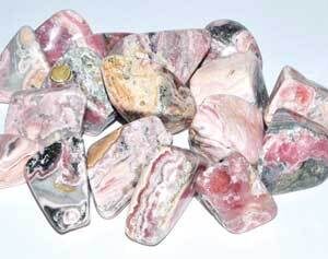 1 lb Rhodochrosite tumbled stones