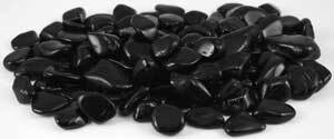 1 lb Tourmaline, Black tumbled stones